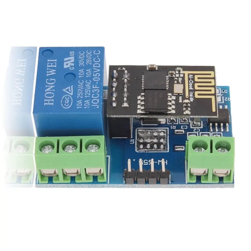 Iot Wifi Relay Module 5V With Esp8266 Esp-01 1