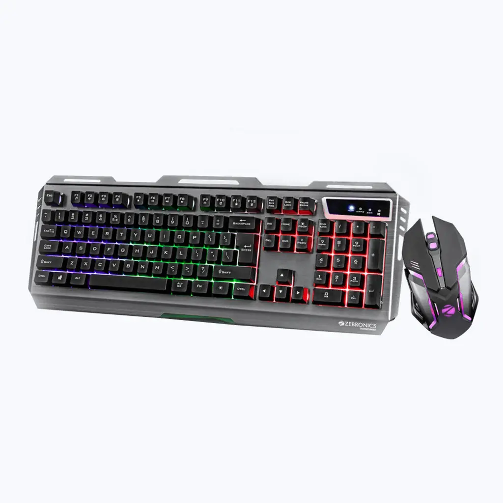 Zebronics Transformer Premium Gaming Keyboard & Mouse Combo (Black) 1