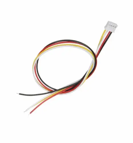 4 Pin 1.25Mm Pitch Jst-Mx Female Connector With 6 Inch Wire - 1.25Mm Pitch (1 Pc) 1