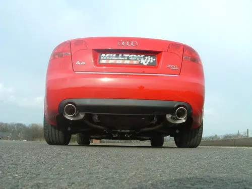 Milltek Cat-Back Exhaust For Audi A4 2.0 Tfsi B7 Quattro And Dtm 2