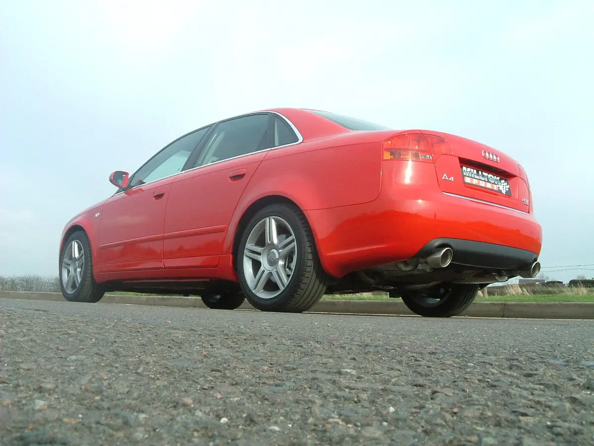 Milltek Cat-Back Exhaust For Audi A4 2.0 Tfsi B7 Quattro And Dtm 1