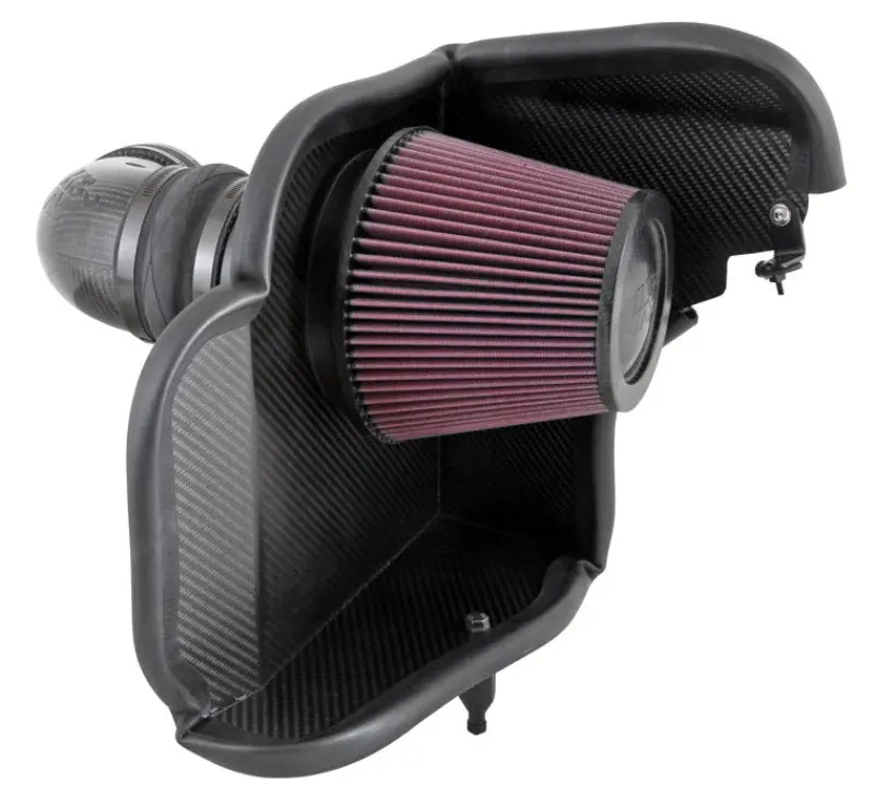 K&N 12-13 Chevy Camaro Zl1 6.2L V8 Aircharger Performance Intake 1