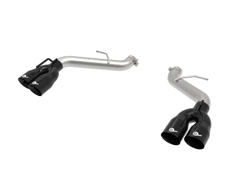 Afe Power Mach Force-Xp 3In Axle-Back Exhaust 16-20 Chevrolet Camaro Ss V8 6.2L W/O Mufflers - Black 1