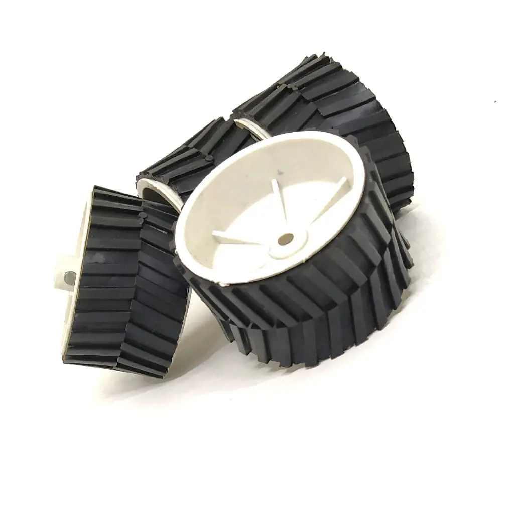 (Type 2) 11X4 Robot Wheels 6 Mm Shaft (Pack Of 1) 1