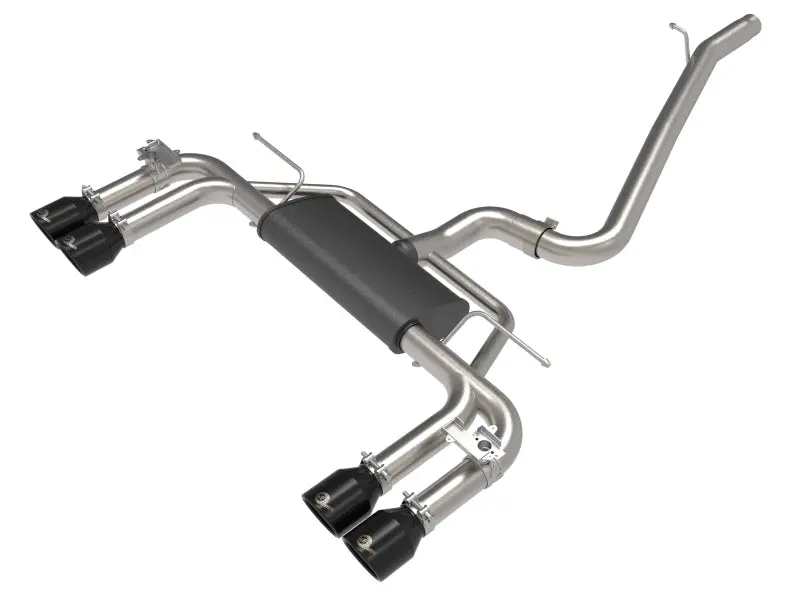 Afe Machforce Xp 3In-2.5In 304Ss Exhaust Cat-Back 15-20 Audi S3 L4-2.0L (T) - Black Tips 2