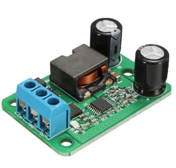 Dc-Dc (24V 12V 9V To 5V 5A 25W) Step-Down Buck Converter Power Supply Module Replace Lm2596s 1