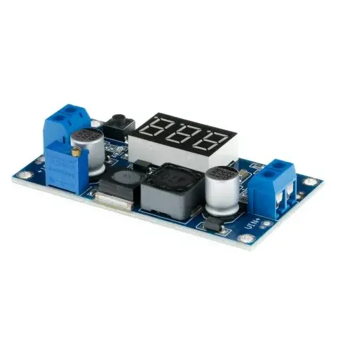 Lm2577 3A Dc-Dc Step Up Led Voltmeter 3-34 To 4-35V Adjustable Boost Converter Module 1