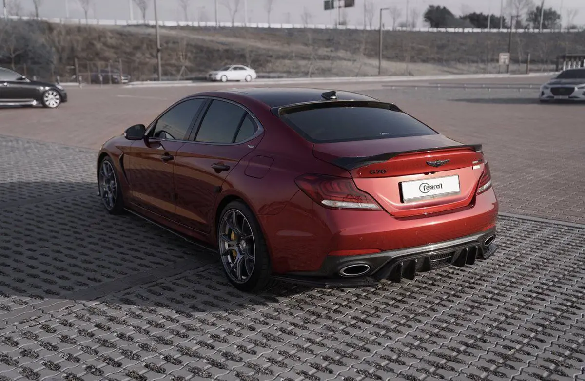 Genesis G70 Trunk Spoiler V2 2
