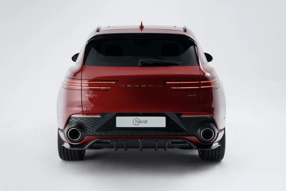 Genesis Gv70 Carbon Fiber Rear Diffuser 1