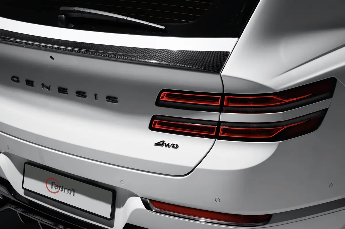 Genesis Gv80 Carbon Fiber Trunk Spoiler 1