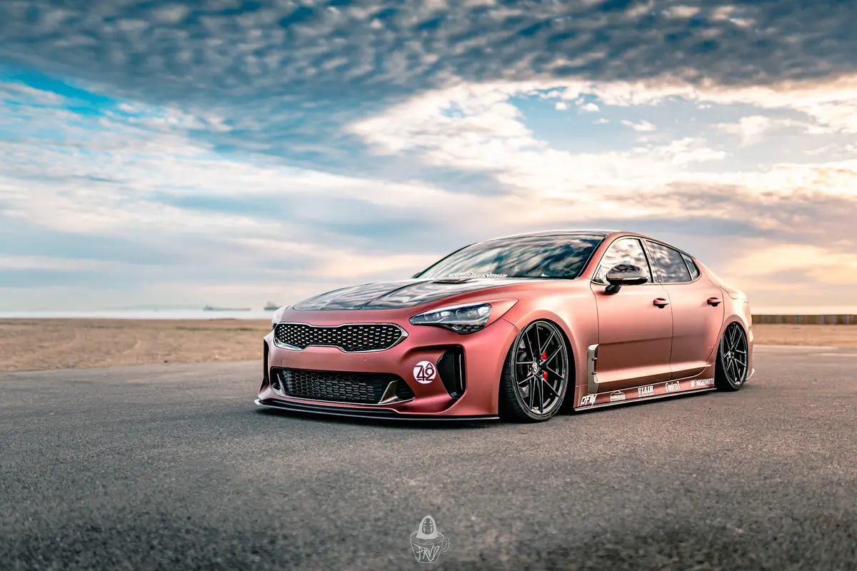 Kia Stinger Front Lip V1 2