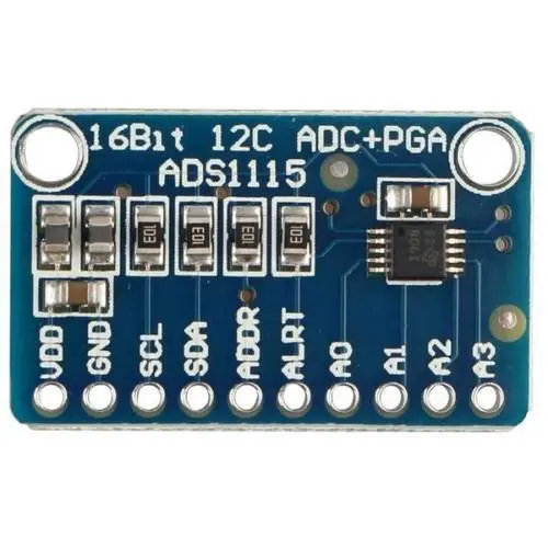 Ads1115 16-Bit Adc- 4 Channel With Programmable Gain Amplifier 1