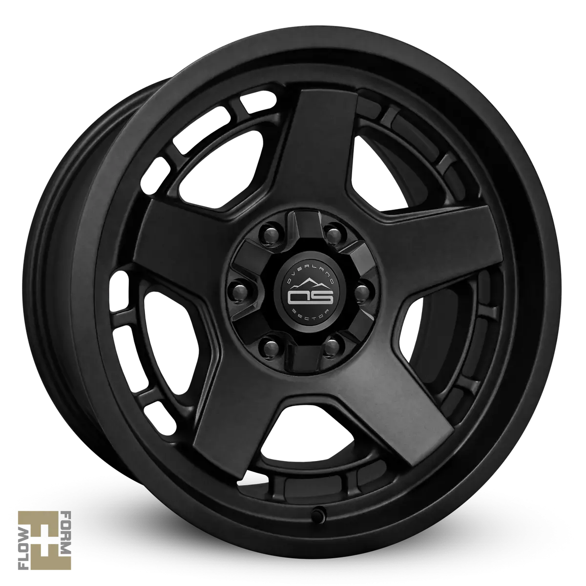 Overland Sector Atlas 17X9 -35 6X135/6X139.7Mm 106.2Mm Satin Black 1