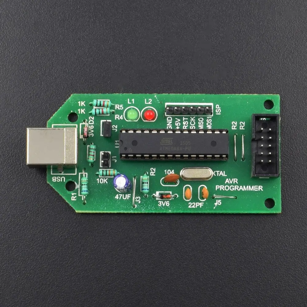 Atmel Avr Usb Isp Programmer Support At89s51 At89s52,  Atmega  Attiny Microcontrollers 1