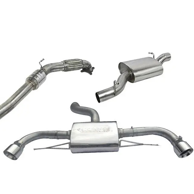 Cobra Sport Audi Tt (Mk2) 2.0 Tfsi (Quattro) 2012-14 Turbo-Back Performance Exhaust 1