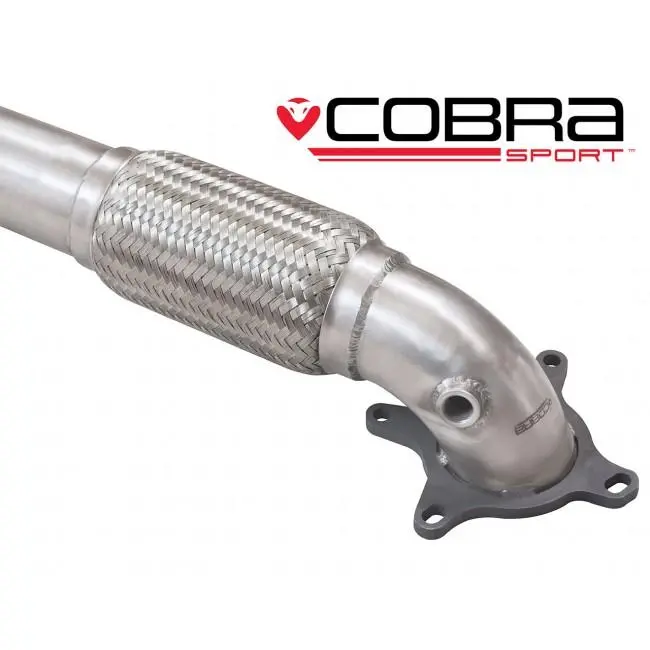 Cobra Sport Audi Tt (Mk2) 1.8/2.0 Tfsi (2Wd) 2011-14 Front Downpipe Sports Cat / De-Cat Performance Exhaust 2