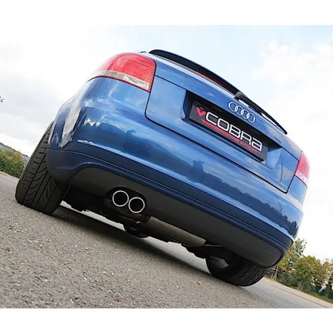 Cobra Sport Audi A3 (8P) 2.0 Tdi 170Ps (2Wd) (3 Door) Twin Tip Cat Back Performance Exhaust 3