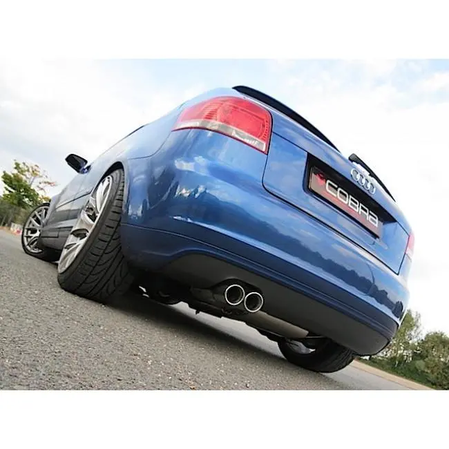 Cobra Sport Audi A3 (8P) 2.0 Tdi 140Ps (2Wd) (3 Door) Twin Tip Cat Back Performance Exhaust 3
