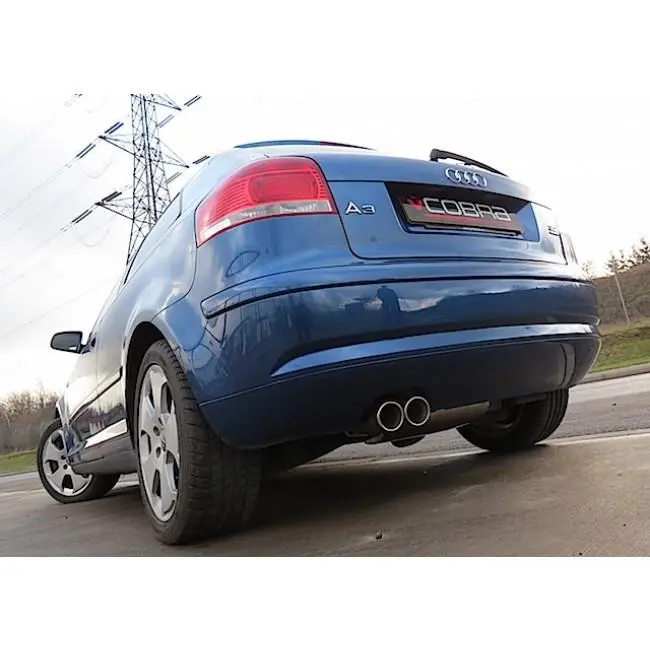 Cobra Sport Audi A3 (8P) 3.2 V6 Quattro Cat Back Performance Exhaust 7