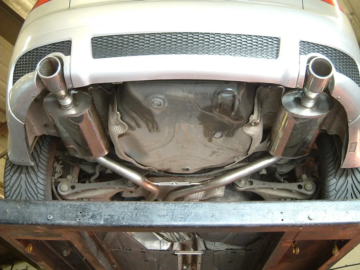 Milltek Cat-Back Exhaust For Audi A4 1.8T (B6) Quattro Cabriolet 1