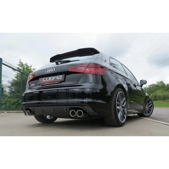 Cobra Sport Audi S3 (8V) 3 Door (Non-Valved) (13-18) Turbo Back Performance Exhaust 8