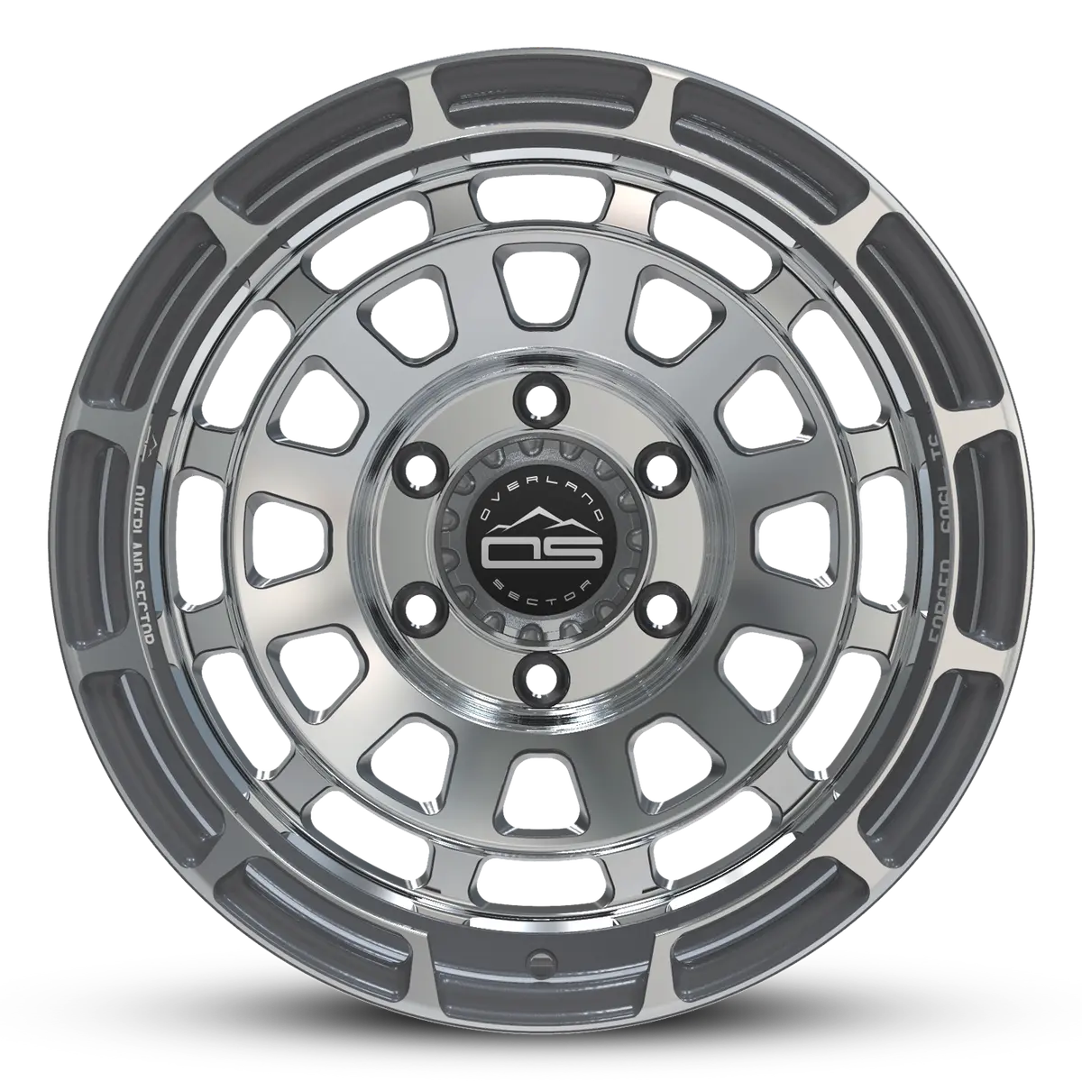 Overland Sector Badlander Forged 17X9 +0 5X114.3Mm 73.1Mm Gloss Gun Metal Machined Face 2