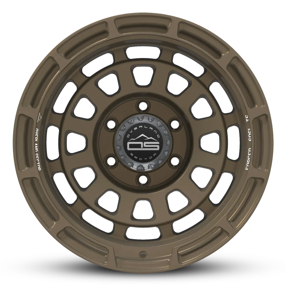 Overland Sector Badlander Forged 17X9 -12 6X139.7Mm 106.1Mm All Satin Bronze 2
