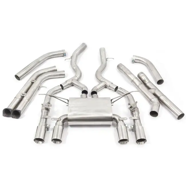 Cobra Sport Bmw M3 (F80) 3" Valved Primary Cat Back Performance Exhaust 1