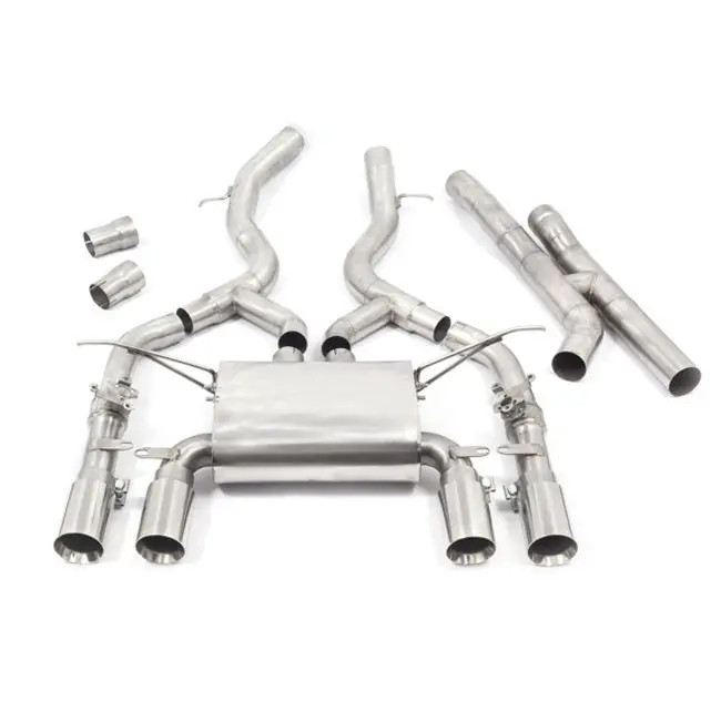 Cobra Sport Bmw M3 (F80) 3" Valved Secondary Cat Back Performance Exhaust 1