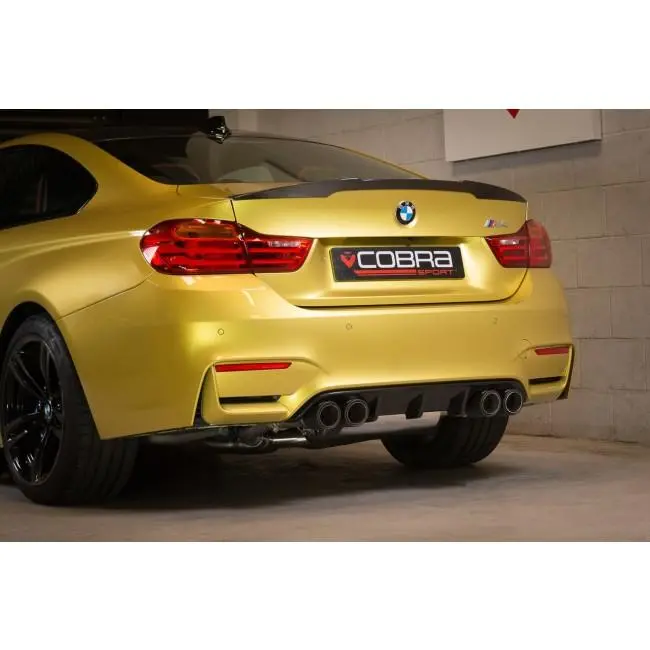 Cobra Sport Bmw M4 (F82) Coupe 3" Valved Primary Cat Back Performance Exhaust 4