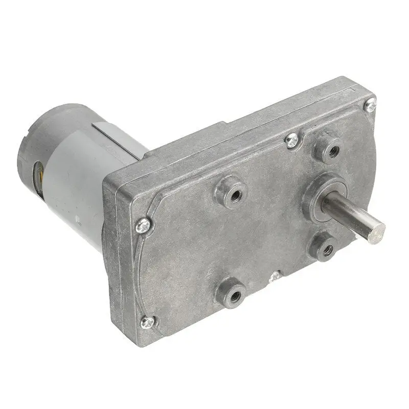 10 Rpm 12V Dc Rectangular Gear Box Motor 1