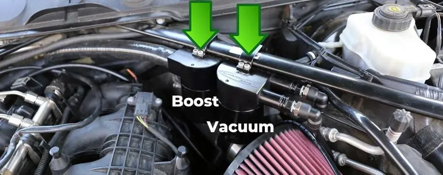 Dual Bms Turbo Double Baffle Oil Catch Can Kit For N54 Bmw (Vacuum & Boost) 1