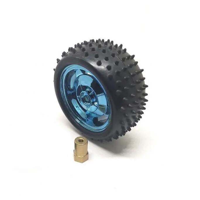 85Mm Robotics Wheel For Atv With Coupler - All Terrain Robot Monster Off Road Wheel 1