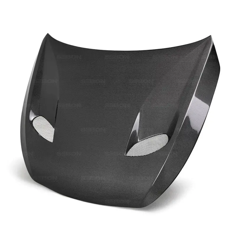 Seibon 17-19 Infiniti Q60 Tsii-Style Carbon Fiber Hood 1