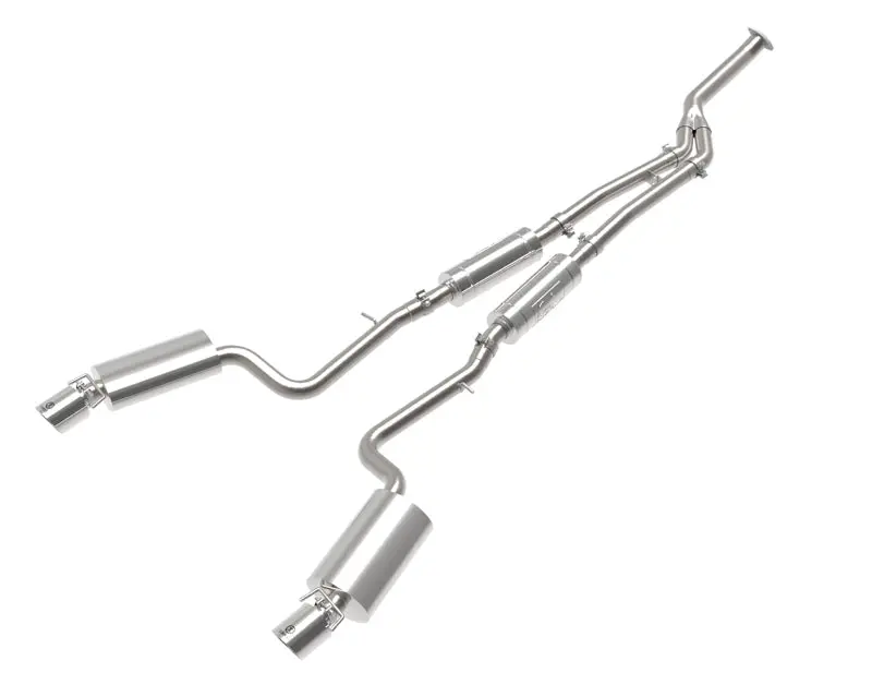 Afe Power Takeda 16-17 Lexus Is200t L4-2.0L (T) 2.5In-3In 304 Ss Cb Exhaust W/Polish Tip 1