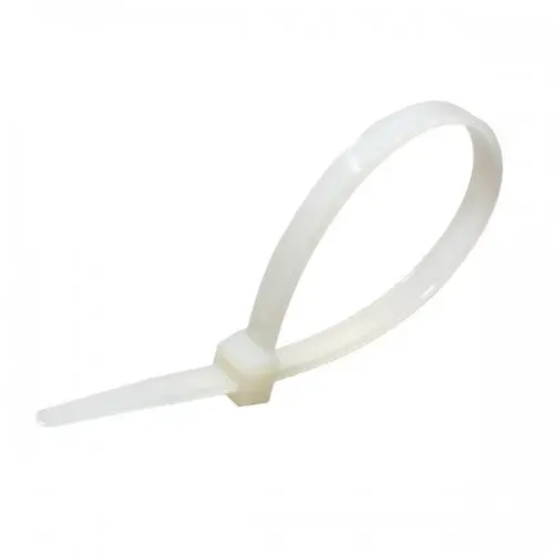 Mario 1.8X100mm Cable Tie White (Pack Of 100) 1