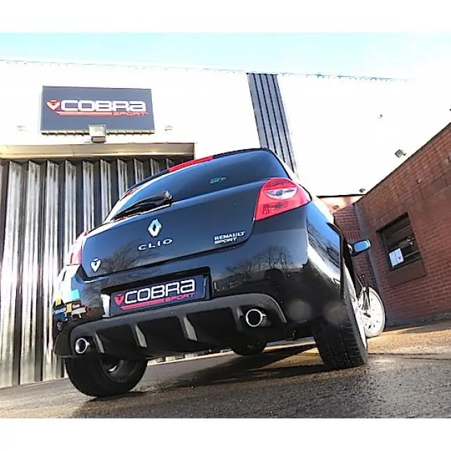 Cobra Sport Renault Clio Rs 197 (06-09) Cat Back Performance Exhaust 3