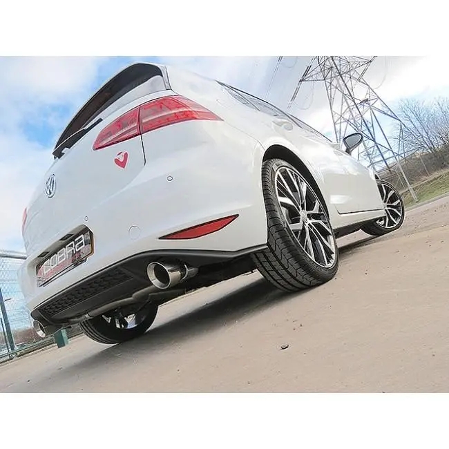 Cobra Sport Vw Golf Gtd (Mk7) 2.0 Tdi (5G) (14-17) Gti Style Cat Back Performance Exhaust 5