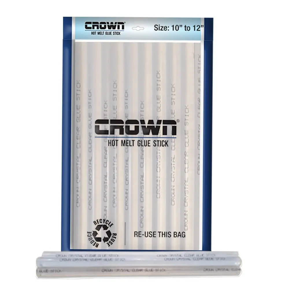 Crown Mario Crystal Clear Transparent Hot Melt Glue Sticks For Glue Gun (1 Pc) 1