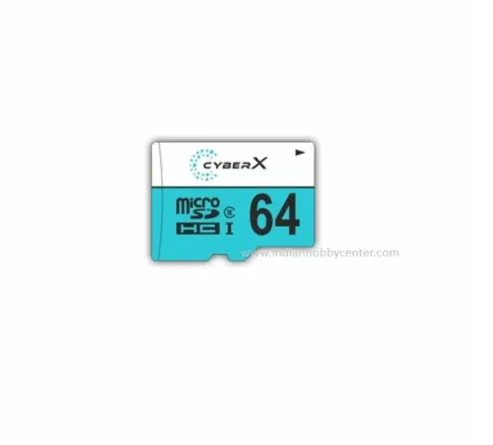 64 Gb Cyber X Micro Sd Xc Class 10 Memory Card 1