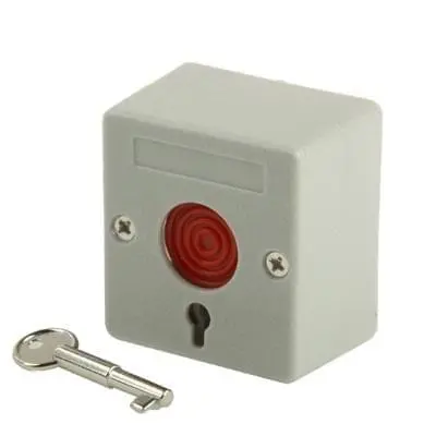 Hold Up Button / Emergency Button / Panic Button (Grey) 1