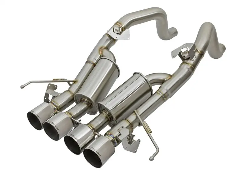 Afe Machforce Xp 3In-2 1/2In Axle Back 304Ss Exhaust W/ Polished Tips 14-17 Chevy Corvette V8-6.2L 1