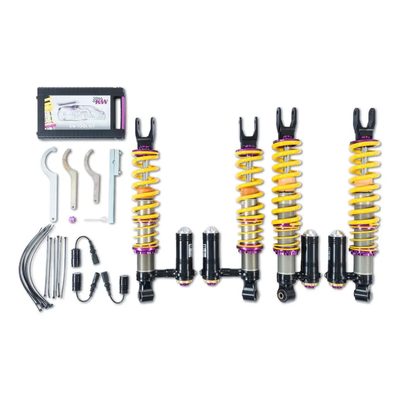 Kw Coilover Kit V4 Kit 2011+ Lamborghini Aventador Incl Roadster W/ Electronic Dampers 2