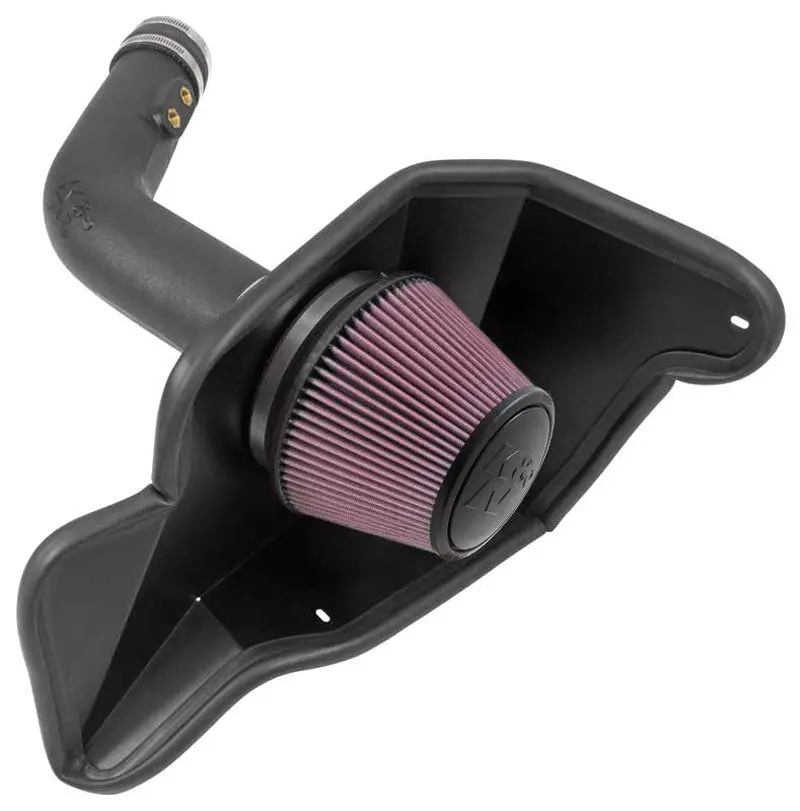 K&N 15-17 Ford Mustang 3.7L V6 F/I Performance Intake Kit 2