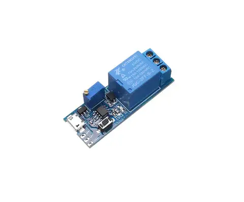 5V-30V Power Adjustable Delay Relay Timer Control Module Trigger Delay Switch Micro Usb 1