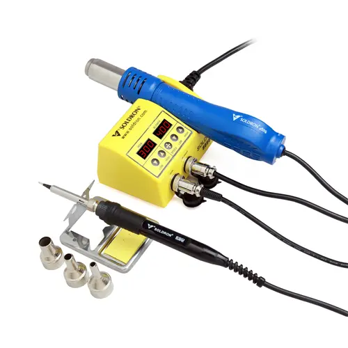 Soldron 8898 Portable Dual Hot Air Soldering Station 2