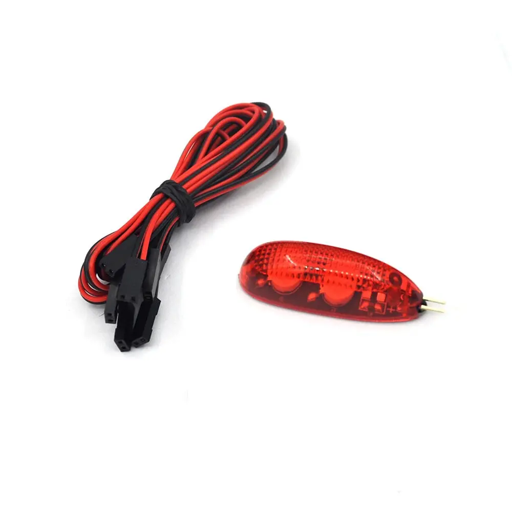 Rc Fpv Drone Night Navigation Led Lights W Shell Flight Searchlight 12V/5V Red 1