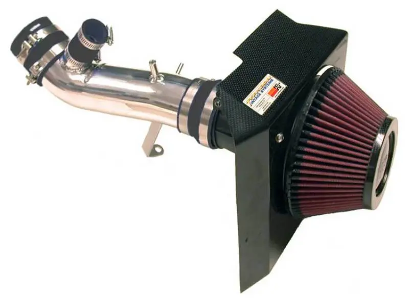 K&N 03-04 Evo 8 Only Polished Typhoon Short Ram Intake 1