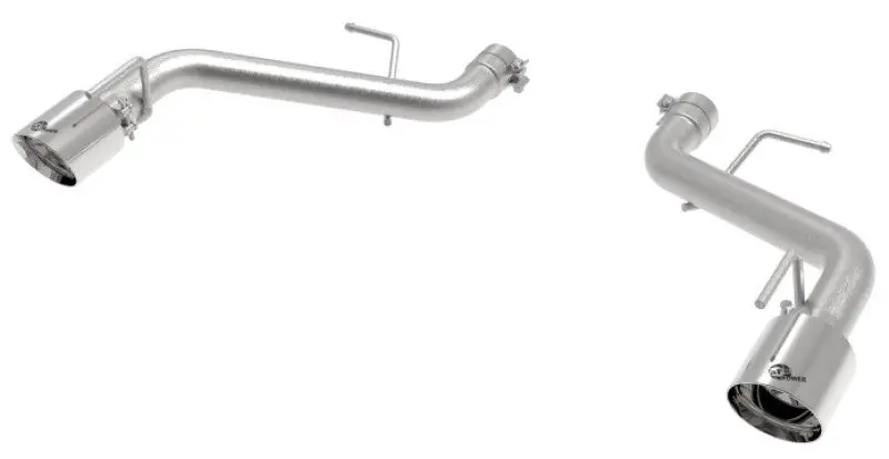 Afe Power Mach Force-Xp 2.5In Axle-Back Exhaust System 16-20 Chevrolet Camaro Ss V8 6.2L - Polished 1