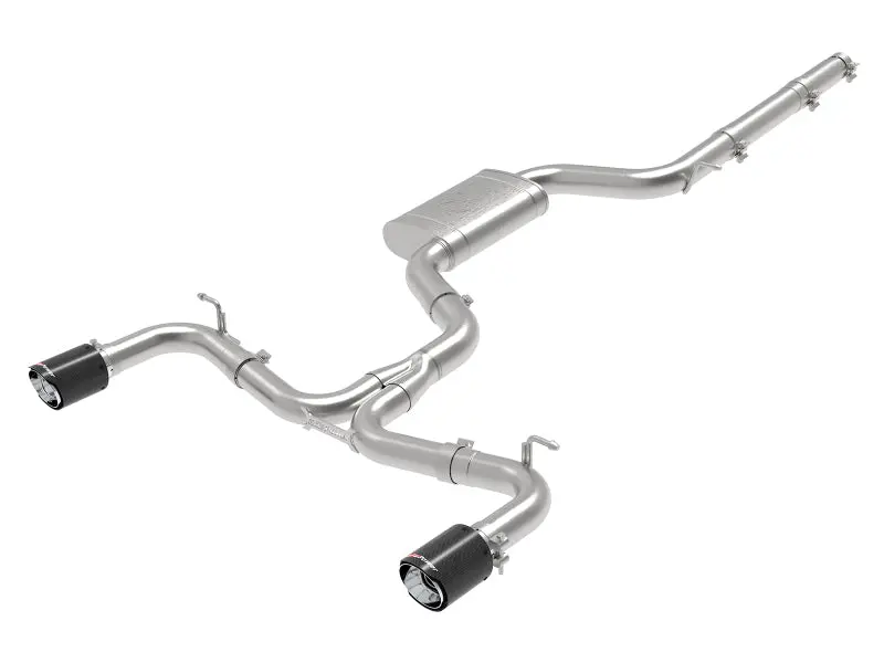 Afe Machforce Xp 3In-2.5In Ss Exhaust Cat-Back 18-19 Volkswagen Gti (Mk7.5) L4-2.0L (T) - Carbon 2